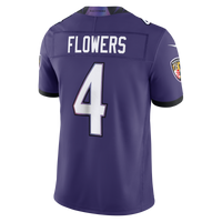 Baltimore Ravens Zay Flowers Nike Purple Team Vapor F.U.S.E. Stitched Limited Jersey