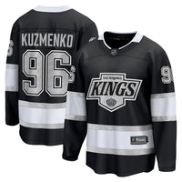 Los Angeles Kings Andrei Kuzmenko Fanatics Black Home Breakaway Jersey