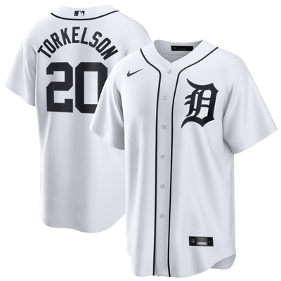 Detroit Tigers Spencer Torkelson Nike White Home Replica Jersey