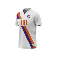 Clemson Tigers GameDay Greats NIL Pick-A-Player Soccer Fashion Jersey - White