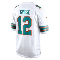 Miami Dolphins Bob Griese Nike White Retired Player Jersey