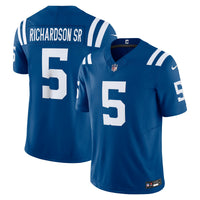 Indianapolis Colts Anthony Richardson Sr. Nike Royal Vapor F.U.S.E. Limited Jersey