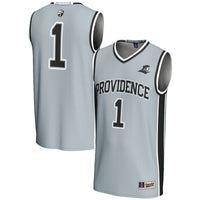 #1 Providence Friars GameDay Greats Lightweight Basketball Jersey - Silver