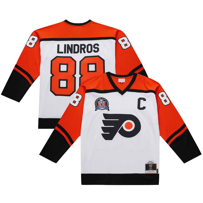 Philadelphia Flyers Eric Lindros White 1996-97 Power Play Jersey