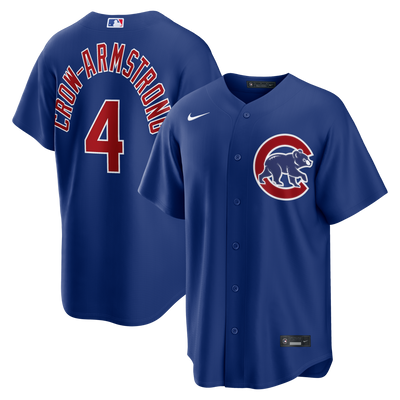 Chicago Cubs Pete Crow-Armstrong Nike Royal Alternate Replica Jersey