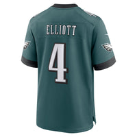 Philadelphia Eagles Jake Elliott Nike Midnight Green Team Game Jersey