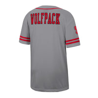 Colosseum Gray NC State Wolfpack Free Spirited Baseball Jersey
