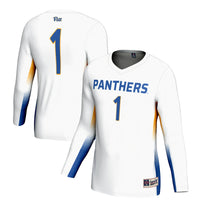 #1 Pitt Panthers GameDay Greats Lightweight Volleyball Jersey - White