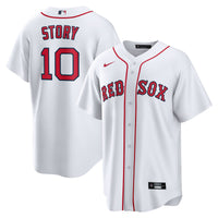 Boston Red Sox Trevor Story Nike White Home Replica Jersey