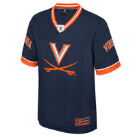 Virginia Cavaliers Colosseum Nothing But The Hits Football Jersey - Navy