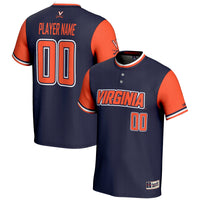 Virginia Cavaliers GameDay Greats NIL Pick-A-Player Lightweight Softball Jersey - Navy