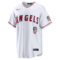 Fourth of July Los Angeles Angels Zach Neto Nike White USA 250 Stadium Jersey