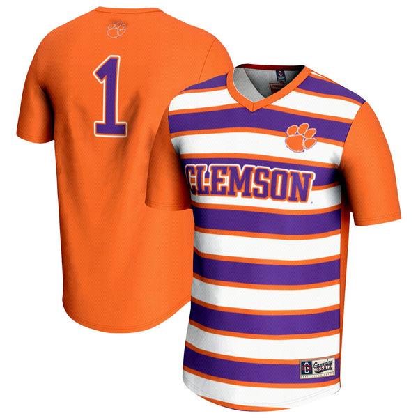 #1 Clemson Tigers GameDay Greats Lightweight Soccer Fashion Jersey - Orange