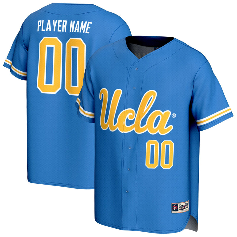UCLA Bruins GameDay Greats NIL Pick-A-Player Lightweight Softball Fashion Jersey - Blue