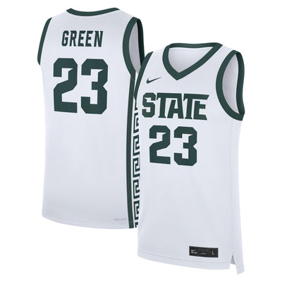 Draymond Green Michigan State Spartans Nike Performance Replica Basketball Jersey - White