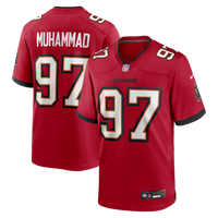 Tampa Bay Buccaneers Al-Quadin Muhammad Nike Red Team Game Jersey