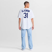 Los Angeles Dodgers Tyler Glasnow Nike White Home Replica Jersey