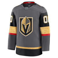 Vegas Golden Knights Fanatics Gray Alternate Premium Custom Jersey