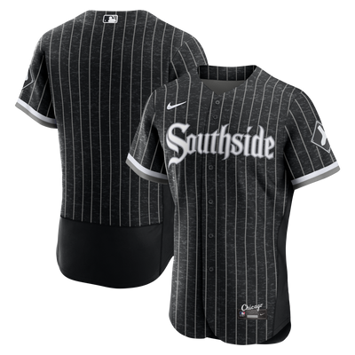 Chicago White Sox Nike Black Alternate Authentic Jersey