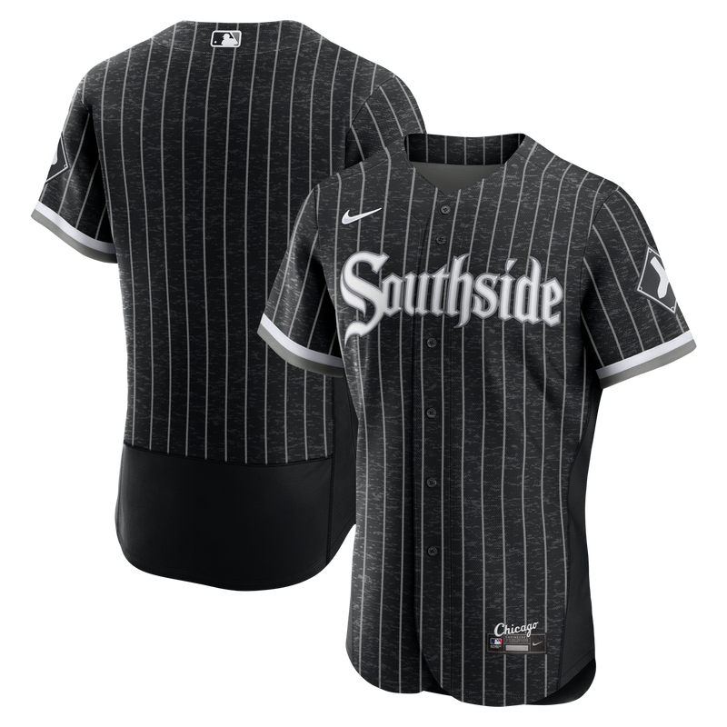 Chicago White Sox Nike Black Alternate Authentic Jersey