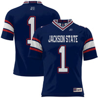 #1 Jackson State Tigers GameDay Greats Football Jersey - Navy