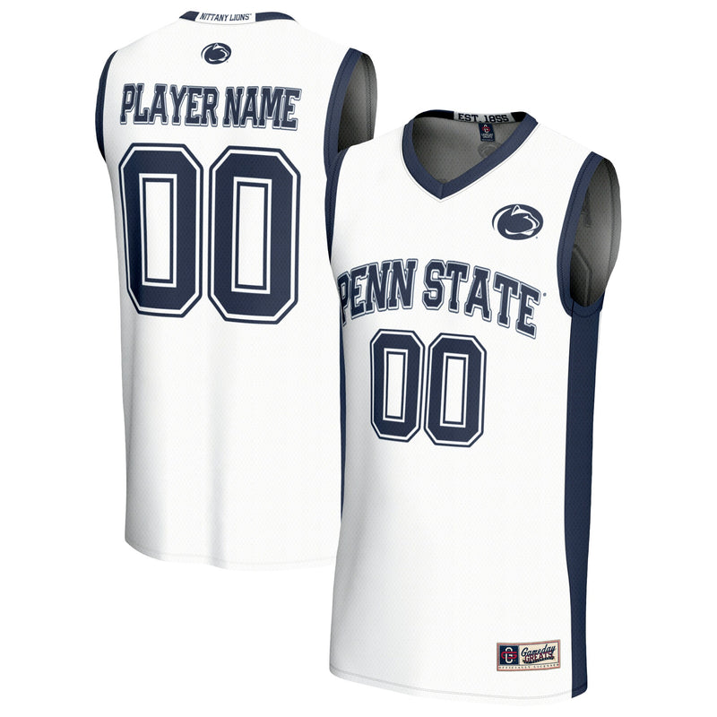 Penn State Nittany Lions GameDay Greats Lightweight Collegiate Basketball NIL Pick-A-Player Fashion Jersey - White