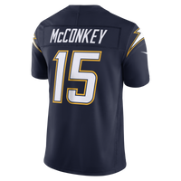 Los Angeles Chargers Ladd McConkey Nike Navy Alternate Super Chargers Vapor F.U.S.E. Stitched Limited Jersey
