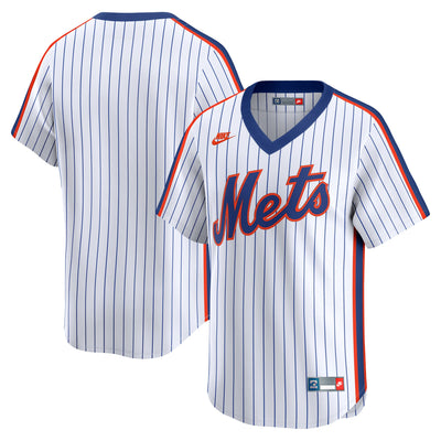 New York Mets Nike White Cooperstown Collection Limited Jersey