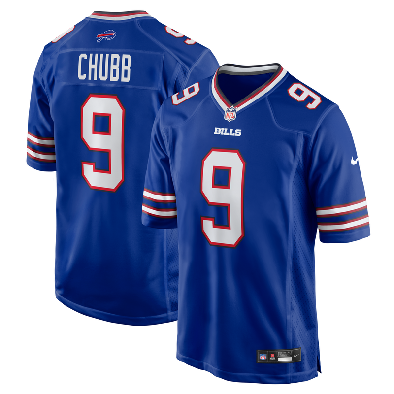 Buffalo Bills Bradley Chubb Nike Royal Team Game Jersey