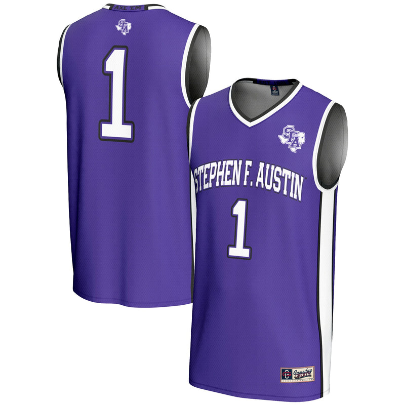 #1 Stephen F Austin Lumberjacks GameDay Greats Lightweight Basketball Jersey - Purple
