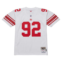 New York Giants Michael Strahan Mitchell & Ness White Legacy Replica Jersey