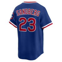 Chicago Cubs Ryne Sandberg Nike Royal Throwback Cooperstown Collection Limited Jersey