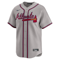 Atlanta Braves Matt Olson Nike Gray Road Limited Player Jersey