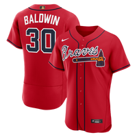 Atlanta Braves Drake Baldwin Nike Red MLB Awards Authentic Jersey