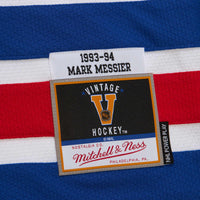 New York Rangers Mark Messier White 1993-94 Power Play Jersey