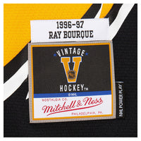 Boston Bruins Ray Bourque Mitchell & Ness Gold Big & Tall 1996-97 Blue Line 2.0 Jersey