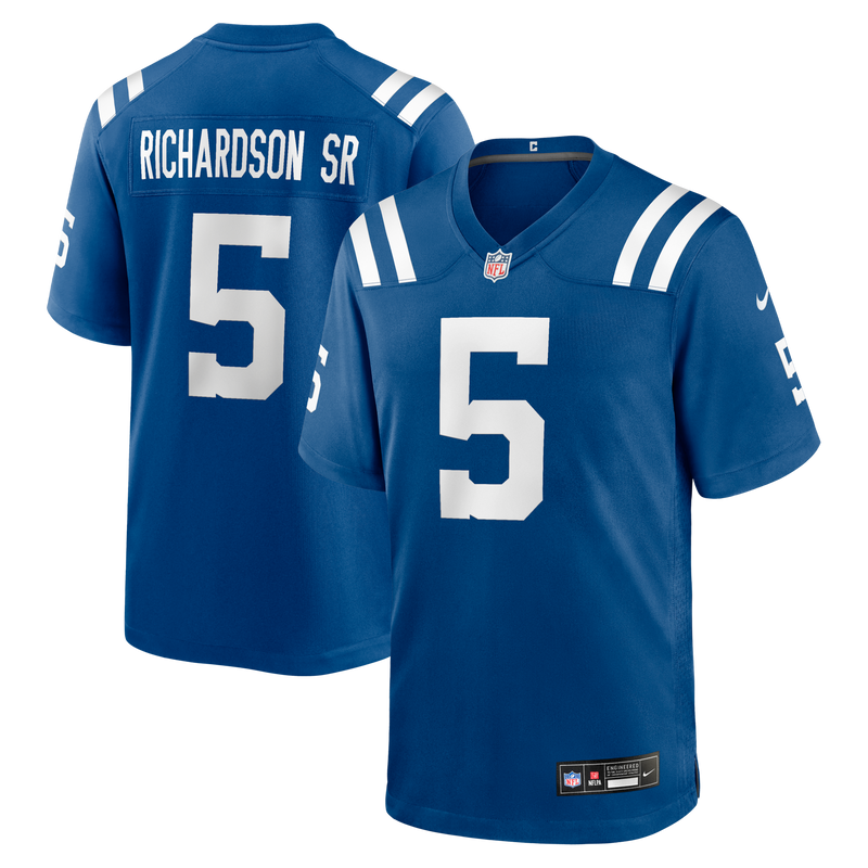 Indianapolis Colts Anthony Richardson Sr. Nike Royal Team Game Jersey