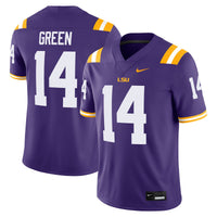 Trey'Dez Green LSU Tigers Nike Home Game Jersey - Purple