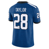 Indianapolis Colts Jonathan Taylor Nike Royal Alternate Indiana Nights Vapor F.U.S.E. Stitched Limited Jersey