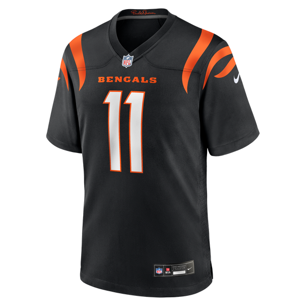 Cincinnati Bengals Josh Johnson Nike Black Team Game Jersey
