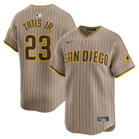 San Diego Padres Fernando Tatis Jr. Nike Tan Alternate Limited Player Jersey