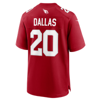 Arizona Cardinals DeeJay Dallas Nike Cardinal Team Game Jersey