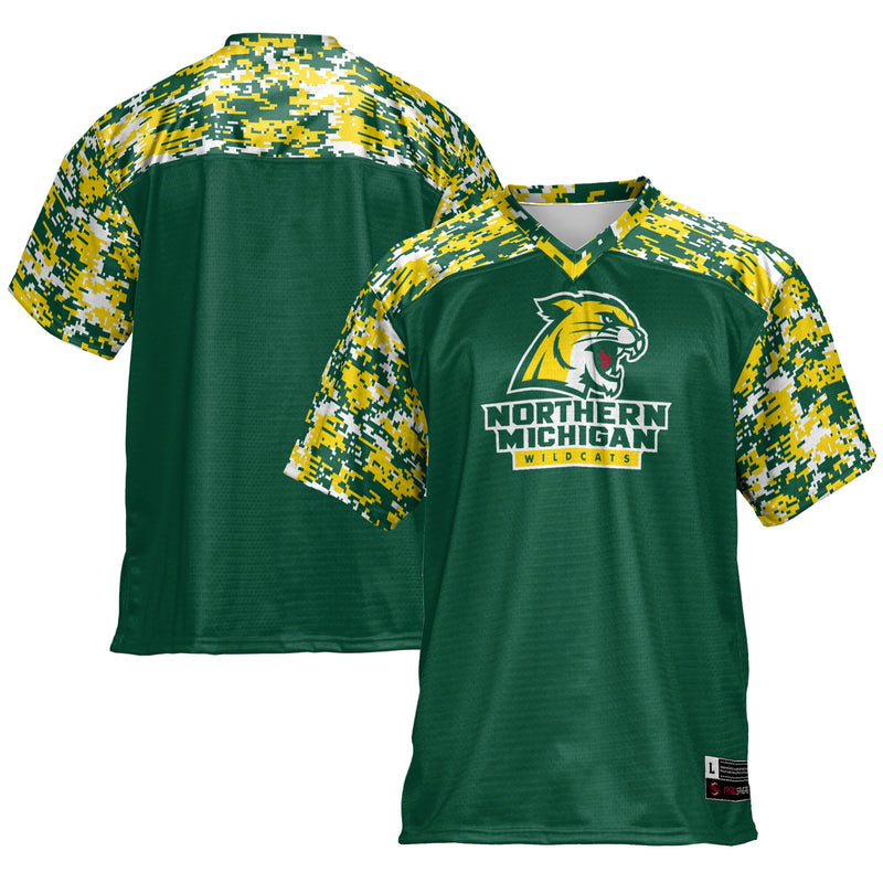 Northern Michigan Wildcats GameDay Greats Football Jersey - Green