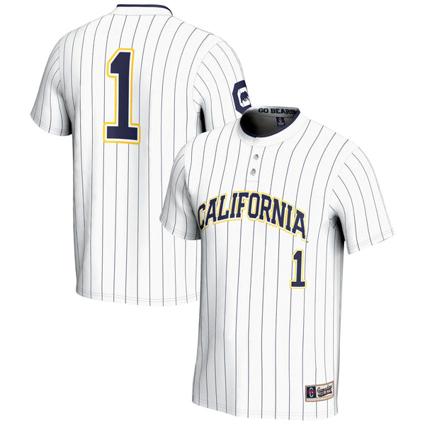 #1 Cal Bears GameDay Greats Lightweight Softball Jersey - White