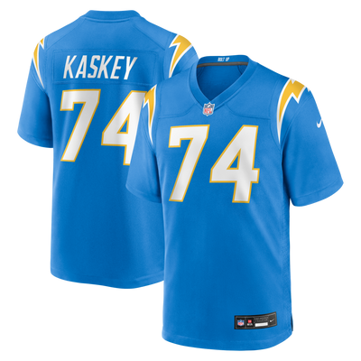 Los Angeles Chargers Matt Kaskey Nike Powder Blue Team Game Jersey