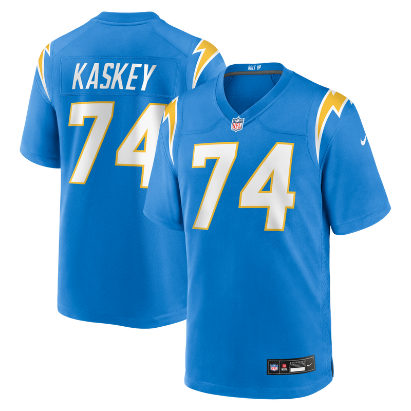 Los Angeles Chargers Matt Kaskey Nike Powder Blue Team Game Jersey