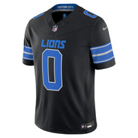 Detroit Lions Jahmyr Gibbs Nike Black Alternate Vapor F.U.S.E. Stitched Limited Jersey