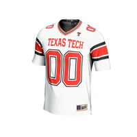 Texas Tech Red Raiders GameDay Greats Personalized Football Fashion Jersey - White