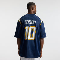 Los Angeles Chargers Justin Herbert Nike Navy Alternate Super Chargers Game Player Jersey