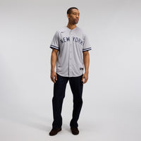 New York Yankees Anthony Volpe Nike Gray Road Replica Jersey